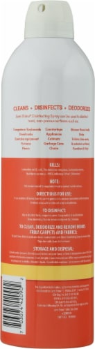 Lemi Shine Multi-Purpose Disinfecting Aerosol Lemon Spray Perspective: back