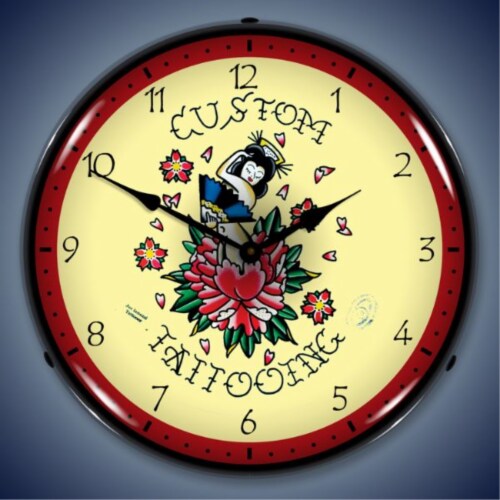 711166 Tattoo Rose clock Made in USA, 1 Ralphs