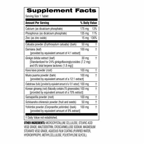 Botanic Choice Passionate Men's Complex&reg Men's Sexual Health Supplement Perspective: back