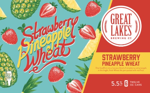 Great Lakes Cran Orange Wheat Ale Perspective: back