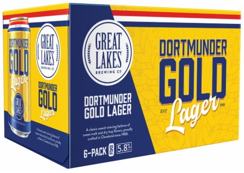 Great Lakes Dortmunder Gold Lager Perspective: back