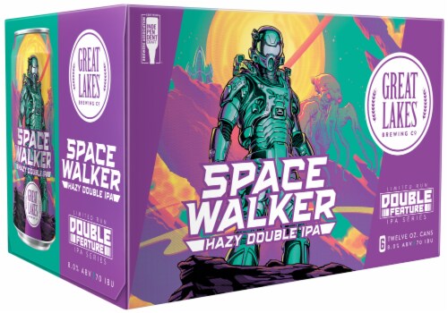 Great Lakes Space Walker Hazy Double IPA Perspective: back