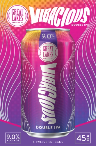 Great Lakes Vibacious Double IPA Perspective: back