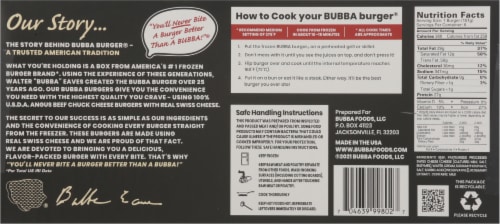 Bubba Burger Angus Swiss Perspective: back