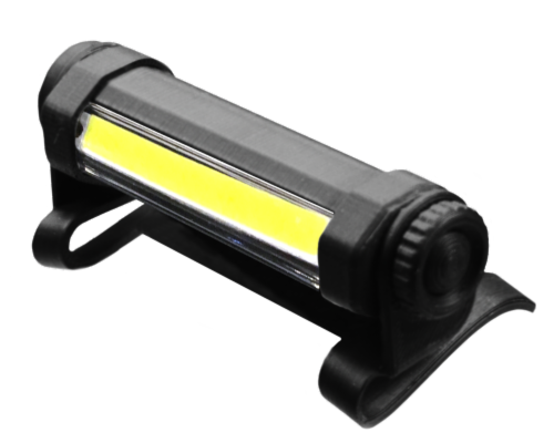 Police Security Do It Bundle Cap Light & Flashlight Perspective: back