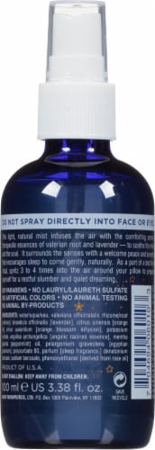 Earth Therapeutics Lavender Elixir of Dreams Pillow Mist Perspective: back
