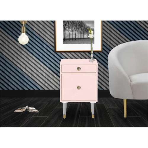 Meridian Furniture Lia Side Table - Pink Meridian Furniture Lia Side Table - Pink
