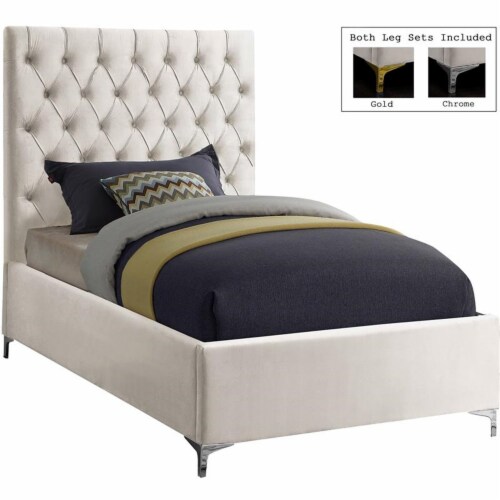 Cruz clearance velvet bed