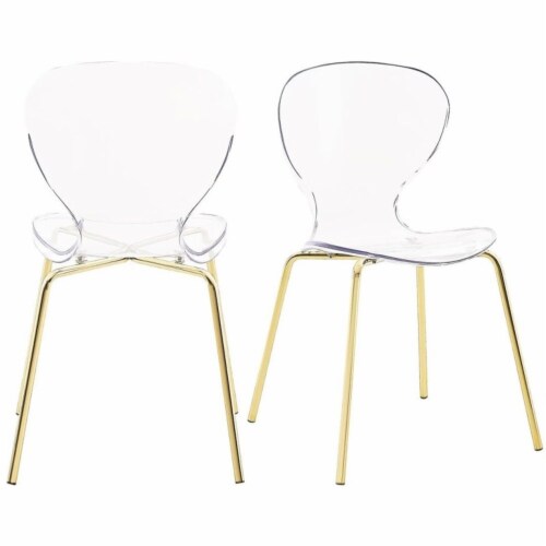 Meridian Furniture Clarion Counter Stool - Gold
