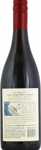 Talbott Logan Pinot Noir Perspective: back