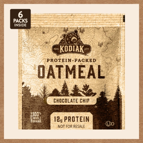 Kodiak® Protein-Packed Chocolate Chip Instant Oatmeal Packets