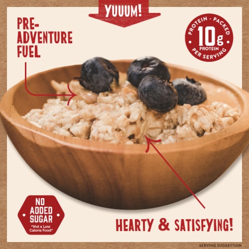 Kodiak Cakes® Protein Oats Perspective: back