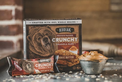 Kodiak™ Cookie Butter Crunchy Granola Bars Perspective: back
