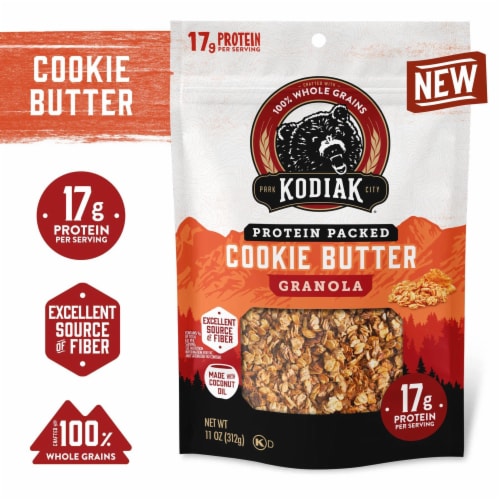 Kodiak® Cookie Butter Protein Granola Perspective: back