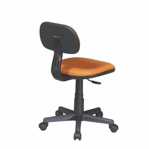 Scranton & Co Task Office Chair in Orange Perspective: back