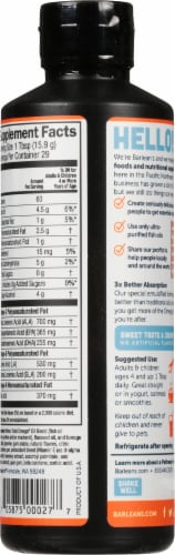 Barlean's Total Omega® Orange Cream Fish Oil Perspective: back