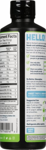 Barlean's Omega Swirl Key Lime Fish Oil Perspective: back