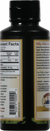 Barlean's Peppermint Flavor Olive Leaf Complex Perspective: back
