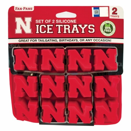 Nebraska Ice Trays 2pk Perspective: back