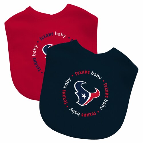 MasterPieces Baby Fanatic Houston Texans Unisex Baby Bibs Perspective: back