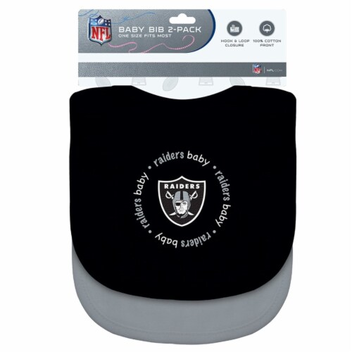 Las Vegas Raiders Bibs 2 Pack, 1 unit - Smith's Food and Drug