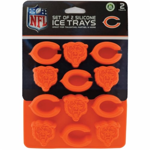 Chicago Bears Ice Trays 2pk Perspective: back
