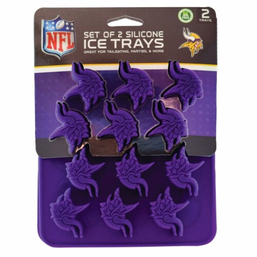 Minnesota Vikings Ice Tray Perspective: back