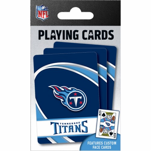 MasterPieces Tennessee Titans Playing Cards Perspective: back