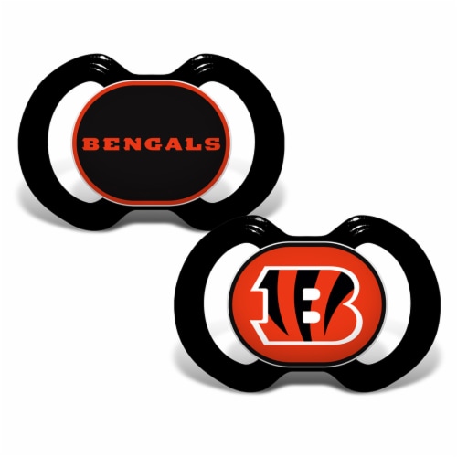 Masterpieces NFL Cincinnati Bengals Pacifiers Perspective: back