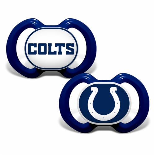 Indianapolis Colts 2-Pack Pacifiers Perspective: back