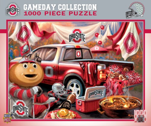 MasterPieces 1000 Piece Jigsaw Puzzle NCAA Ohio State Buckeyes Gameday Perspective: back