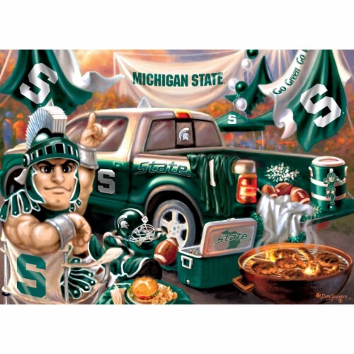 MSU Game Day Puzzle Perspective: back
