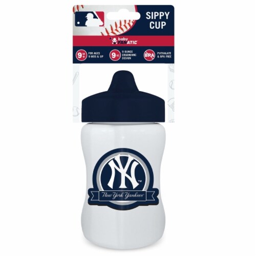 Baby Fanatic Toddler and Baby Unisex 9 oz. Sippy Cup MLB New York Yankees Perspective: back
