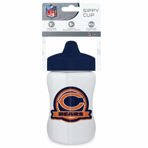 Baby Fanatic Toddler and Baby Unisex 9 oz. Sippy Cup NFL Chicago Bears Perspective: back