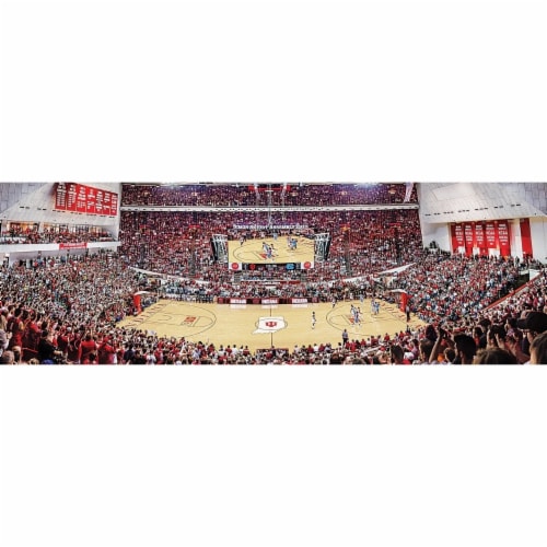 Masterpieces Indiana Hoosiers® - 1000 Piece Panoramic Jigsaw Puzzle Perspective: back