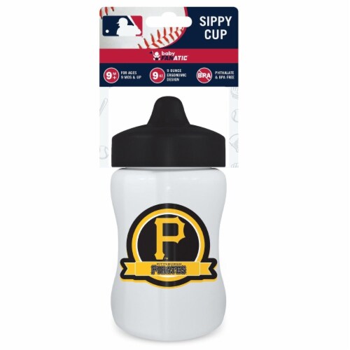 Baby Fanatic Toddler and Baby Unisex 9 oz. Sippy Cup MLB Pittsburgh Pirates Perspective: back