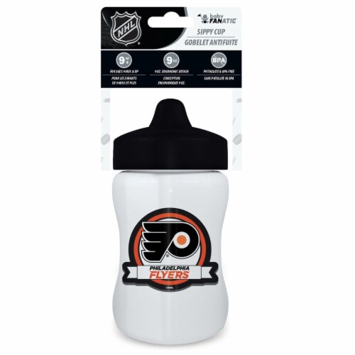 Baby Fanatic Toddler and Baby Unisex 9 oz. Sippy Cup NHL Philadelphia Flyers Perspective: back