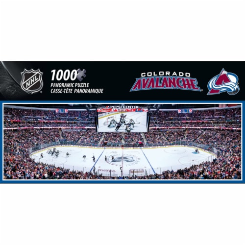 NHL® Colorado Avalanche® Stadium Panoramic Puzzle Perspective: back