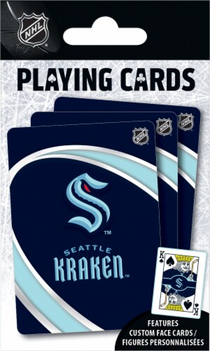 Seattle Kraken Playing Cards Perspective: back