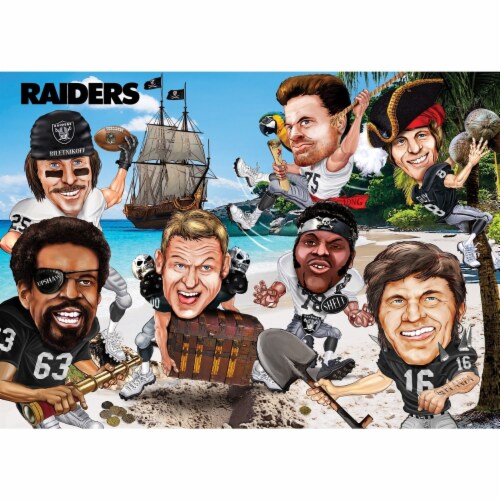 LVR NFL All-Time Greats Puzzle Perspective: back