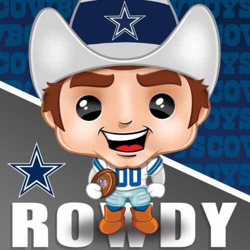 MasterPieces Dallas Cowboys Rowdy Square Puzzle Perspective: back