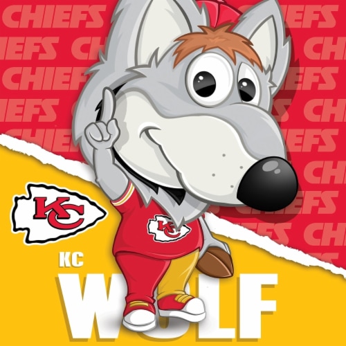 MasterPieces Kansas City Chiefs KC Wolf Square Puzzle Perspective: back
