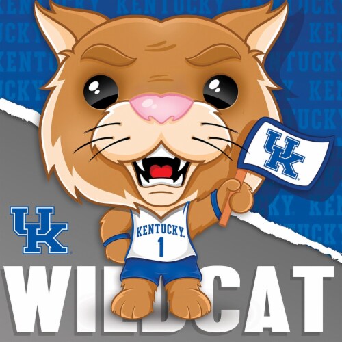 University of Kentucky® Wildcats Mascot Square Puzzle Perspective: back