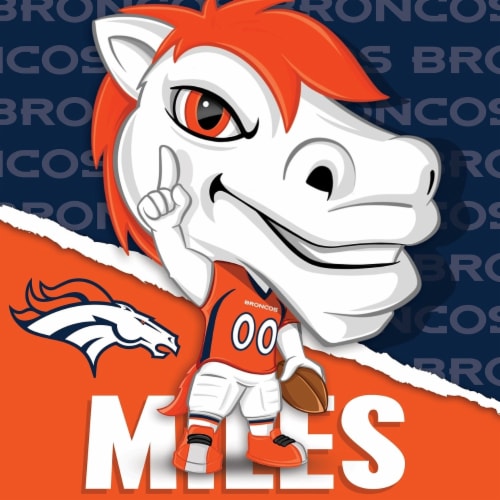 DEN NFL 100 PC Mascot Puzzle Perspective: back