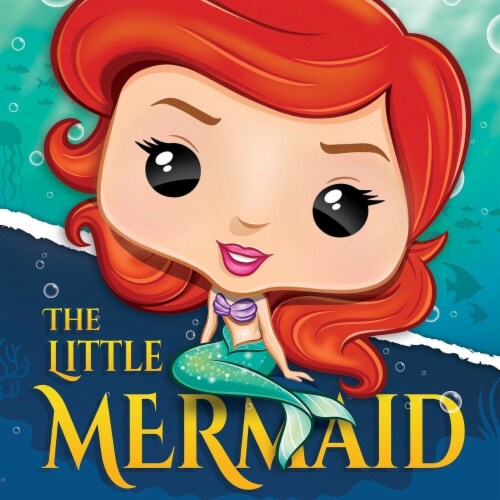 Disney's The Little Mermaid Chibi Jigsaw Puzzle Perspective: back