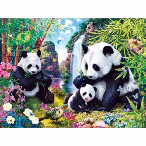 MasterPieces® Glow in the Dark Hidden Images™ Shangri La Puzzle Perspective: back