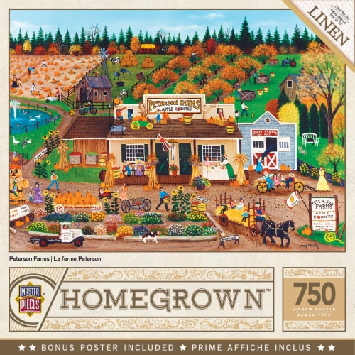 MasterPieces Peterson Farms Puzzle Perspective: back