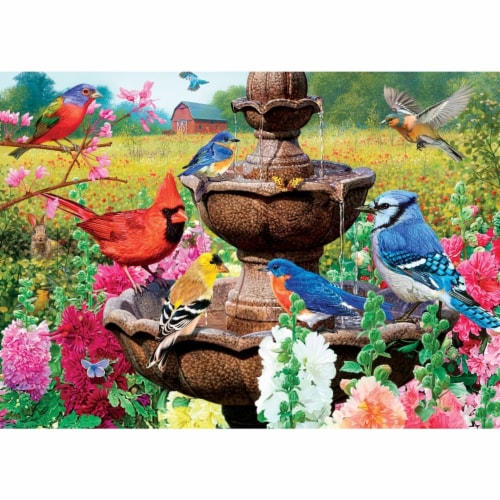 MasterPieces® Glow in the Dark Hidden Images™ Garden of Song Puzzle Perspective: back