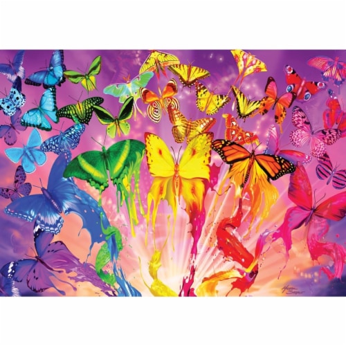 MasterPieces® Glow in the Dark Hidden Images™ Metamorphosis Puzzle Perspective: back