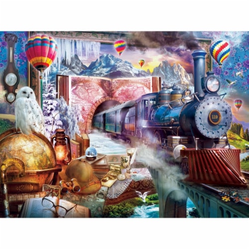 MasterPieces® Medley™ Magical Journey EZ Grip™ Large Jigsaw Puzzle Perspective: back